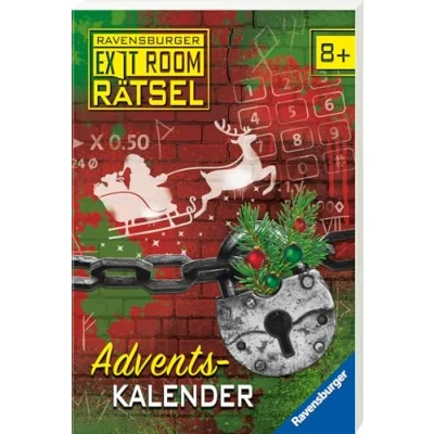 Abbildung von Ravensburger Exit Room Rätsel: Adventskalender Rette mit spannenden Rätseln das Weihnachtsfest!