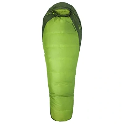 Abbildung von Marmot Trestles 30 Long, Mumienschlafsack, Leichter und Warmer 3 Jahreszeiten Kunstfaser Schlafsack, ideal zum Camping Trekking
