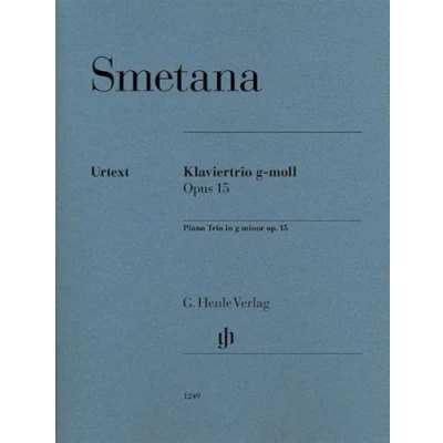 Abbildung von Klaviertrio g moll op. 15 für Vl, Vc, Klav: Besetzung: Klaviertrios (G. Henle Urtext Ausgabe)