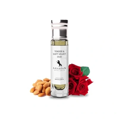 Abbildung von Arabian Opulence FR293 TENDER &amp; SOFT VELVET OUD Roll on Parfümöl Konzentriertes Parfüm Körperöl Langanhaltendes Unisex auf Ölbasis Reisegröße Alkoholfreies Flasche (6ml)