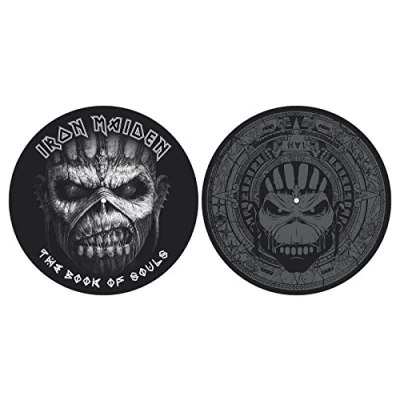 Abbildung von Iron Maiden „Book Of Souls“ Slipmat Set für Plattenspieler
