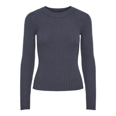 Abbildung von Pieces Pccrista LS O NECK NOOS BC Strickpullover, Damen, Größe: XS, Ombre blue