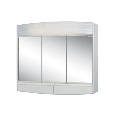 Abbildung von Sieper Spiegelschrank Topas Eco mit LED Beleuchtung 60 cm breit, Kunststoff in Weiß inkl. Steckdose