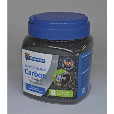 Abbildung von Superfish Super Aktivkohle Filter 1000 ml Schwarz...