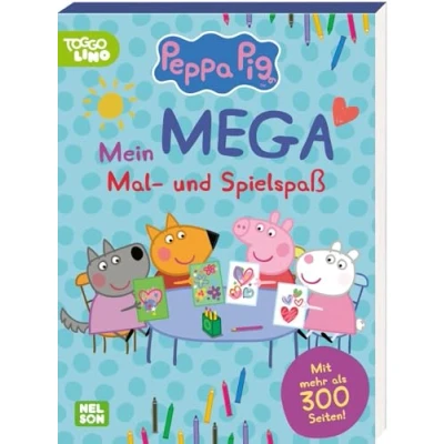 Abbildung von Peppa Wutz Ausmalbilder: Mein MEGA Malspaß: Malvorlagen für Kinder ab 3 Jahren
