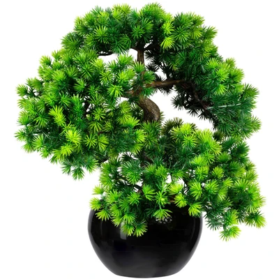 Abbildung von Creativ green Kunstbonsai &quot;Bonsai Lärche&quot;, im Keramiktopf