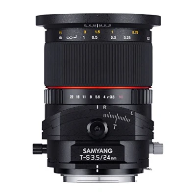Abbildung von Samyang 24mm F3.5 T/S Objektiv für Anschluss Sony Alpha
