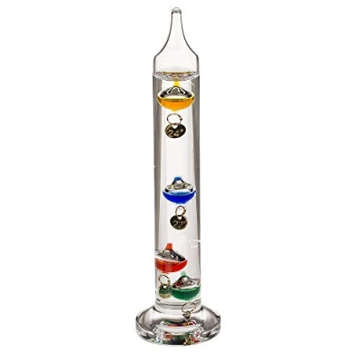 Abbildung von Out of the blue Glas Galileothermometer, 18 cm