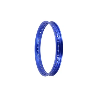 Abbildung von Felge 1,5 x 16&quot; Alufelge, Blau eloxiert für Simson S50, S51, KR51 Schwalbe, SR4