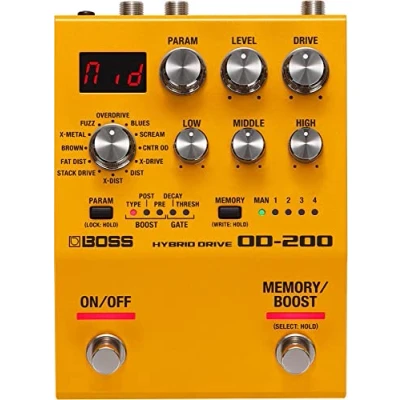 Abbildung von Boss OD 200 Hybrid Drive Multi Effektgerät