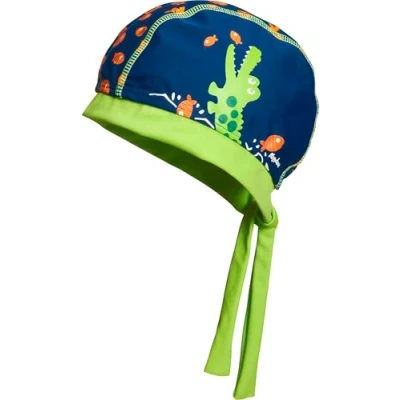 Abbildung von Playshoes Bademütze Kopfbedeckung Unisex Kinder,Krokodil,55