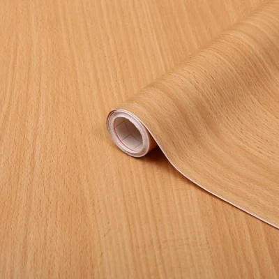 Abbildung von d c fix Wandfolie Selbstklebefolie Rotbuche 90 cm x 2,1 m, Holzoptik
