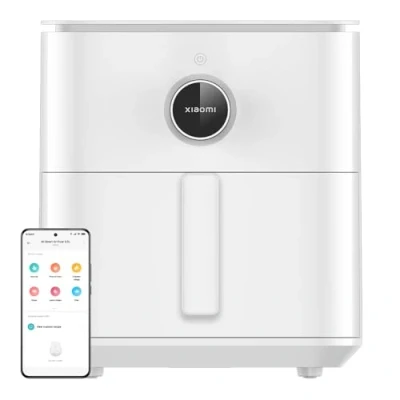 Abbildung von Xiaomi Heißluftfritteuse Smart Air Fryer 6.5L Black,6,5Kg,25 Programme, spülmaschinenfest, 1800,00 W