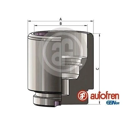 Abbildung von AUTOFREN SEINSA D025641 Kolben, Bremssattel 48 Hinterachse Bosch FORD: Tourneo Custom V362 Bus