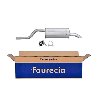 Abbildung von HELLA 8LD 366 034 481 Endschalldämpfer hinten mit Anbauteilen RENAULT: CLIO 2, 2 Kasten