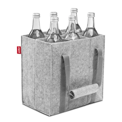 Abbildung von achilles Flaschenkorb Flaschentasche mit 6 Fächer, Auch für 1,5 Liter Flaschen