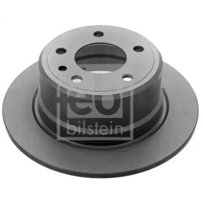 Abbildung von FEBI BILSTEIN 43808 Bremsscheibe Hinterachse 299,8 9,9 5 120 voll beschichtet BMW: Limousine, Touring