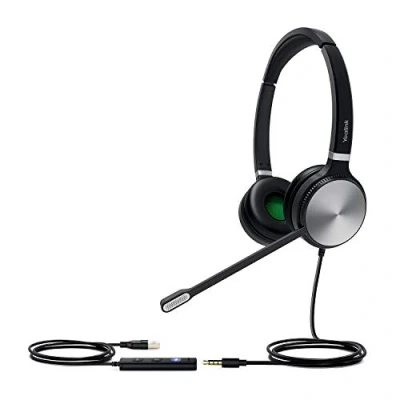 Abbildung von Yealink USB Headset UH36 Dual Teams zertifiziert für Microsoft Teams, Schwarz