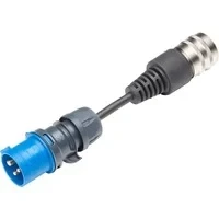 Abbildung von Juice Booster Adapter Industriestecker CEE 16A/230V Blau 3.7kW mit automatischer Adaptererkennung
