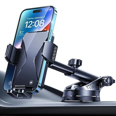 Abbildung von CINDRO Handyhalterung Auto [Super Saugnapf] Handy Halterung Universal Handyhalter 360 Drehbar kfz Halter für Smartphone