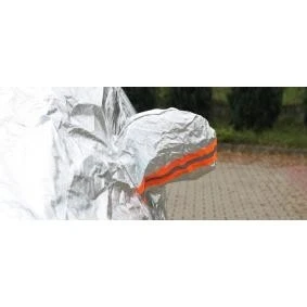 Abbildung von AMiO 01110 Fahrzeugabdeckung Vollgarage M 165 430 grau