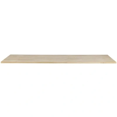 Abbildung von WOOOD Tablo Tischplatte 200x90 aus Eichenholz Zur Verwendung Tischbeine für Esstisch 200x90x2.4 cm