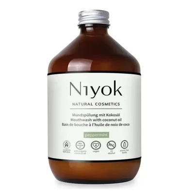 Abbildung von Niyok Mundspülung Pfefferminze 500ml