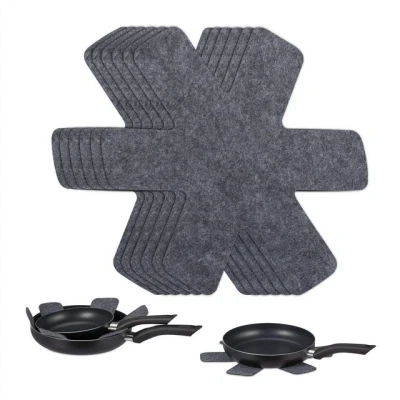 Abbildung von relaxdays Pfannenschoner Filz 8er Set