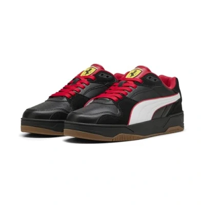 Abbildung von Puma Scuderia Ferrari RBD Break Low Sneakers Unisex Schuhe Mit Plain Black/White Größe: 41