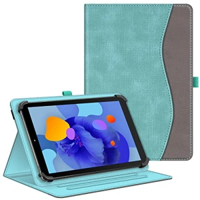 Abbildung von Fintie Tablet Universal Hülle für Blackview Tab90 WiFi 11 Zoll, SGIN/HotLight/FancyFish/Cheerjoy/COLORROOM 10.1 Multi Winkel 9 Zoll Tablet, Türkis