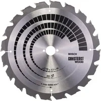 Abbildung von Kreissägeblatt Construct Wood, Ø 315mm, 20Z
