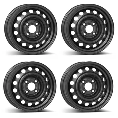 Abbildung von 4x Alcar Stahlfelgen 4 3505 5.5Jx14 ET37,5 4x108 kompatibel mit Ford Ka+
