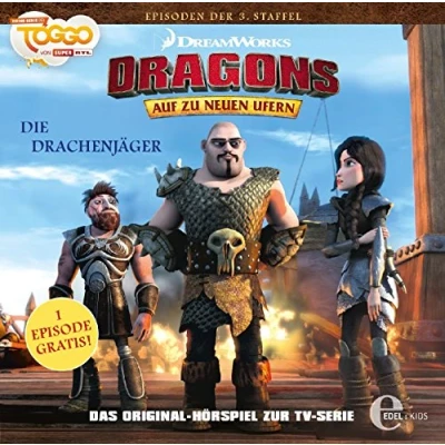 Abbildung von Dragons Auf zu neuen Ufern Die Drachenjäger (27) Das Original Hörspiel zur TV Serie