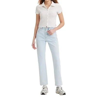 Abbildung von Levi&#039;s 501 Jeans FOR Women Straight Leg, Damen, Größe: 34x30, Ice cloud lb