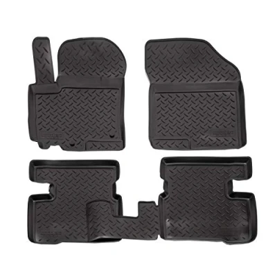 Abbildung von Norm Liners 3D Gummimatten Auto Matten Fussmatten Kompatibel mit Swift 2010 2017, Rand cca 4cm, Allwetter, 4Tlg, Premium Qualität