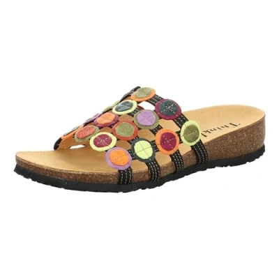 Abbildung von Think! Riemensandalette, Damen, Größe: 41, Schwarz/kombi Schuhe
