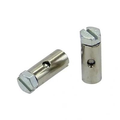 Abbildung von 2x Bowdenzug Schraubnippel Klemmnippel 6x14 mm kompatibel mit Puch Hercules Kreidler Zündapp Mofa Moped Mokick