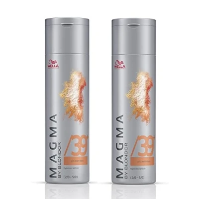 Abbildung von Wella Magma by Blondor/ 39 plus gold cendre dunkel, 1er Pack, (1x 0,12 kg)