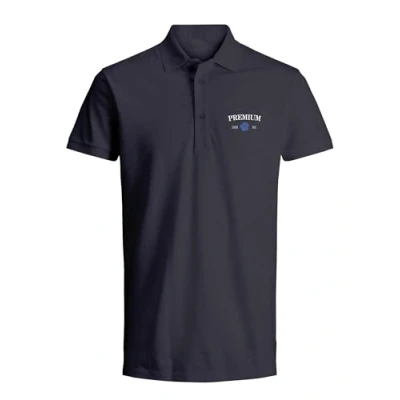 Abbildung von JACK&amp;JONES Herren JPRBLAALFIE SS Polo FST Poloshirt, Night Sky, L