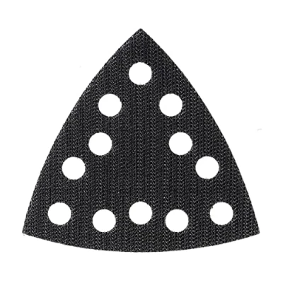 Abbildung von Mirka Schutzauflage 90x90x90mm 12 Loch, 1 Stück, zum Schützen von Schleiftellern mit Klettbelag, 8293012111