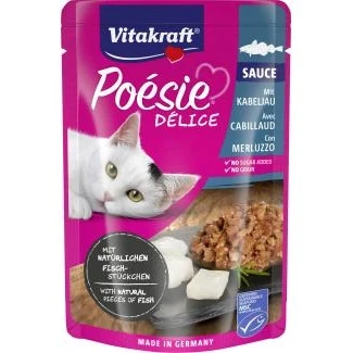 Abbildung von Vitakraft Posie Deli Sauce Pouch 85 g Katzenfutter Kabeljau...