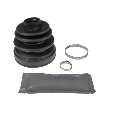 Abbildung von BLUE PRINT ADC48134 Achsmanschette getriebeseitig, Hinterachse Gummi MITSUBISHI: PAJERO 3