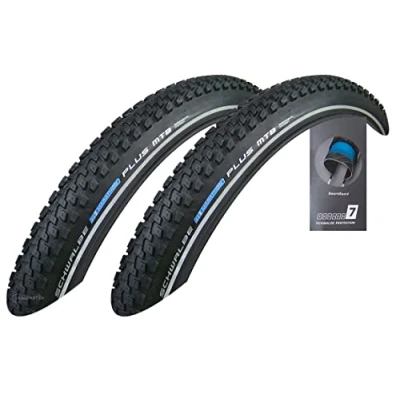 Abbildung von Reifen Schwalbe Marathon Plus SmartGuard 26 X 2.10&quot; / 54 559 MTB Schwarz Mit Reflexion