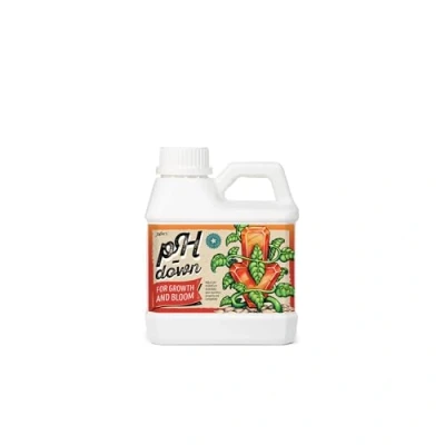 Abbildung von Xpert Nutrients pH Down senkt den Wert für Wachstum und Blütephase (1L)