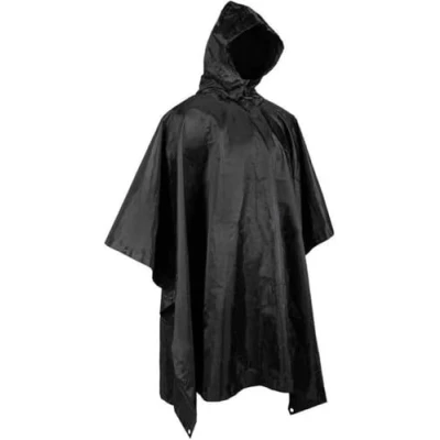 Abbildung von Mil Tec Basic Poncho Schwarz Einheitsgröße