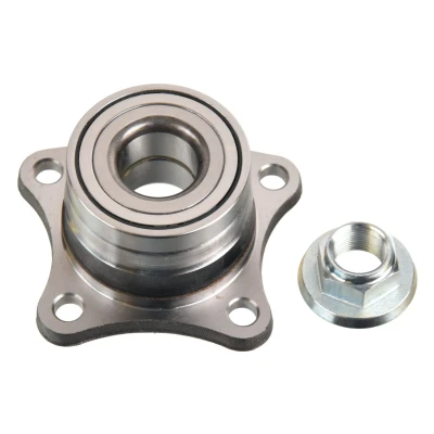 Abbildung von BLUE PRINT ADT38326 Radlagersatz Hinterachse links, rechts mit Achsmutter 66 Schrägkugellager TOYOTA: Corolla VIII Liftback
