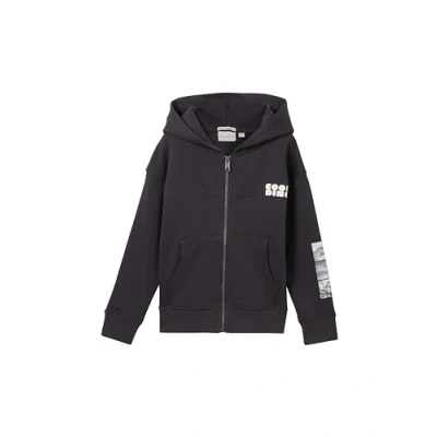 Abbildung von TOM Tailor Sweatjacke für Kinder, Größe: 104/110, Coal grey