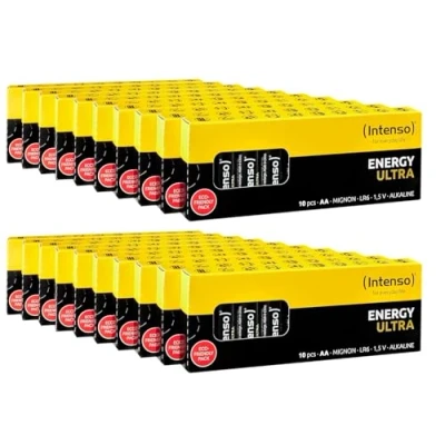 Abbildung von Intenso Energy Ultra AA Mignon LR6 Alkaline Batterien 200er Pack