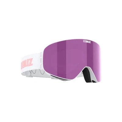 Abbildung von BLIZ FLOW Unisex Skibrille, Größe: One Size, Matte white
