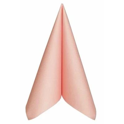 Abbildung von APARTina Servietten stoffähnlich aus Airlaid UNI, stoffähnliche Serviette Hochzeit Hochzeitsservietten hochwertig, perfekt für verschiedene Anlässe Taufe Pastell (Pfirsich, 40 x cm)